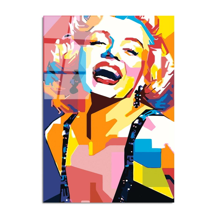 Wallity UV-802 Cuadro Decorativo de Vidrio Templado 70 x 100 cm Multicolor